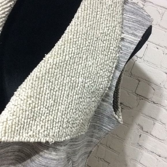 Faux Sherpa Cardigan Front Vest Small - Picture 5 of 15